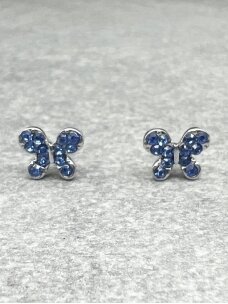 Earrings BLUE WINGS