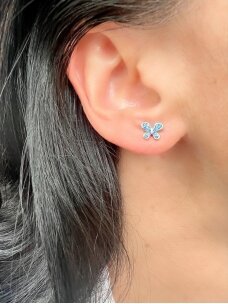 Earrings BLUE WINGS