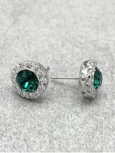 Earrings DAINTY EMERALD