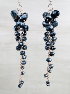 earrings HEMATITE LOOK