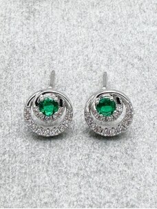 Earrings SUPERB GREEN