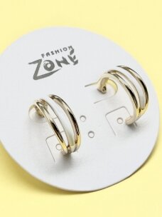 Earrings WHITE CIRCLE