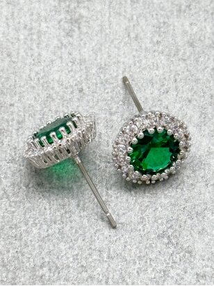 Earrings EMERALD GLOW