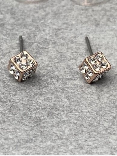 Earrings SPARKING CUBE