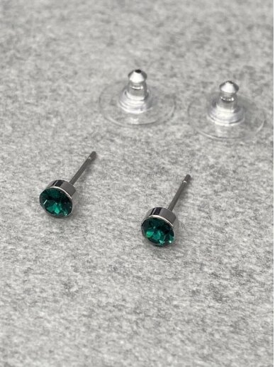 Earrings SPARKLING EMERALD 1