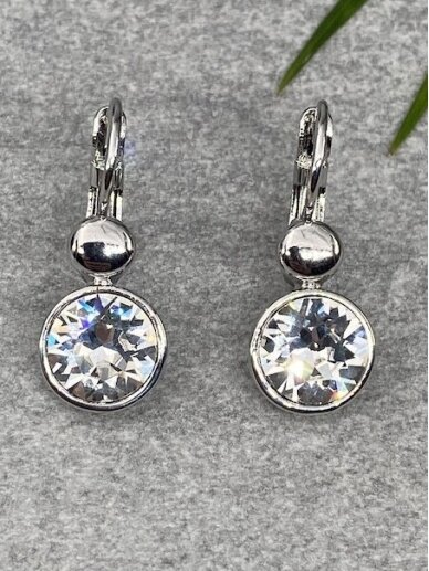 Earrings DIAMOND WHITE 1