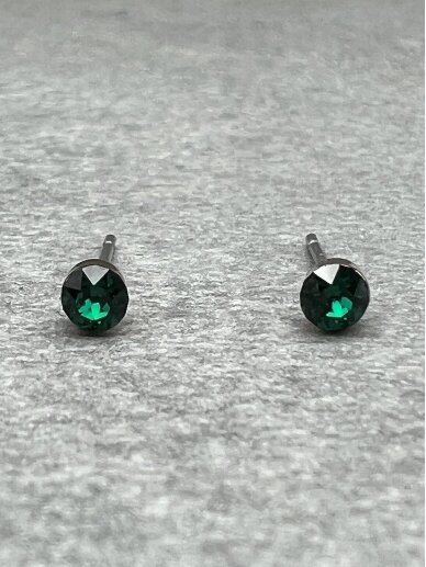 Earrings BALANCE GREEN 1