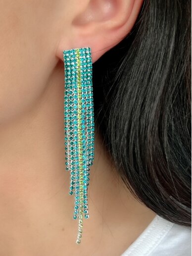 Earrings BLUE BANG 1