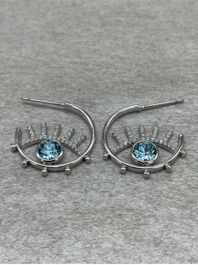 Earrings BLUE GAZE