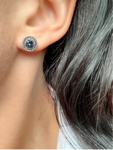 Earrings BLUE ORION