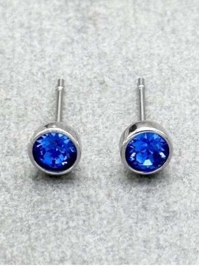 Earrings BLUE WAVE