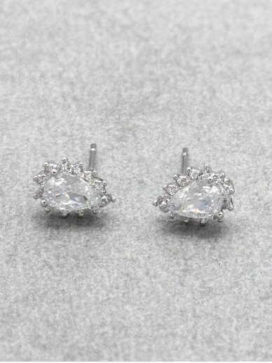 Earrings CLEAR DROP 1