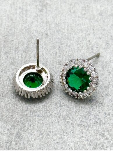 Earrings EMERALD GLOW 2