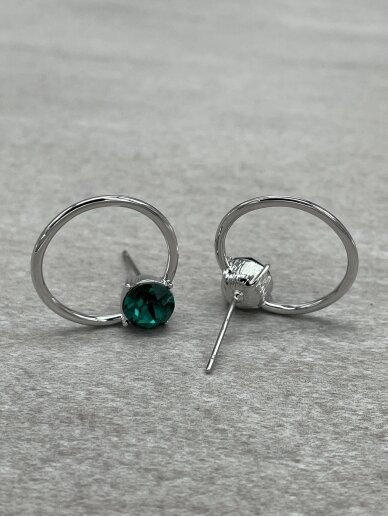 Earrings EMERALD INFINITY 2