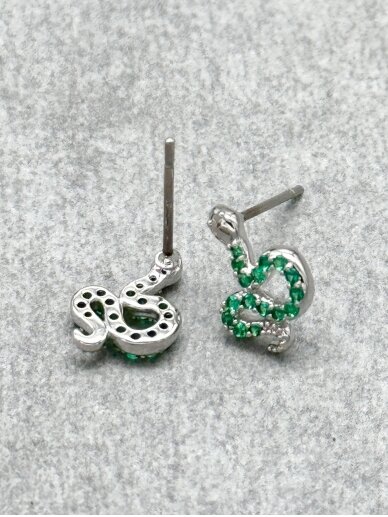 Earrings EMERALD QUEN 2