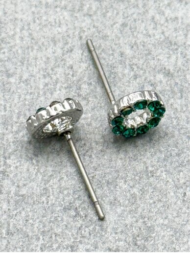 Earrings EMERALD SATIN 1