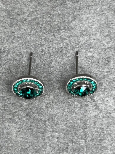 Earrings GREEN EYES 4