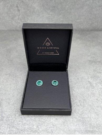 Earrings GREEN EYES 7