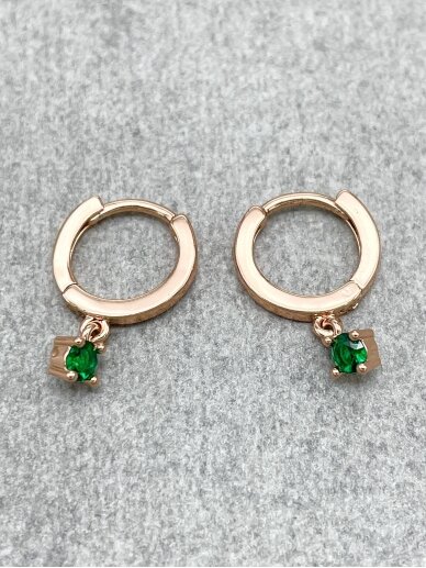 Earrings GREEN SERENITY