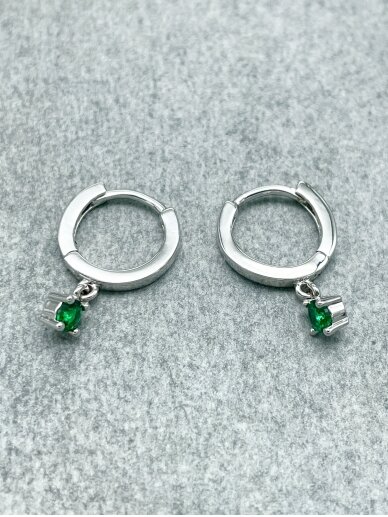 Earrings LYRA GREEN