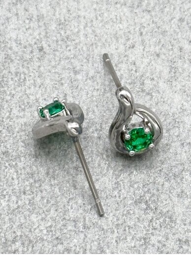 Earrings SHIMMERING GREEN 1