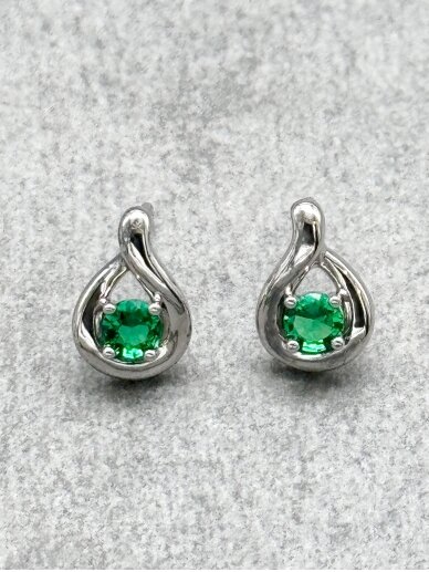 Earrings SHIMMERING GREEN