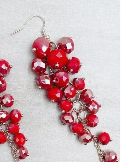 Earrings SPARKLING RED