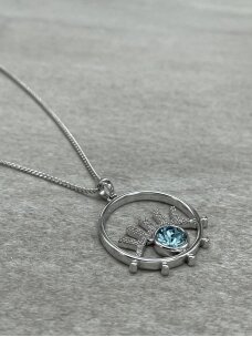 Necklace BLUE GAZE