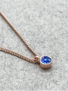 Necklace BLUE SAPPHIRE