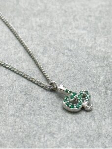 Necklace EMERALD QUEN