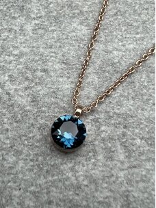 Necklace INVISIBLE BLUE