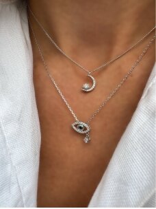 Necklace MOON & STARS