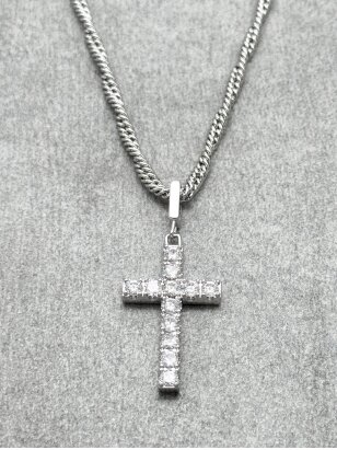 Kaklo papuošalas DIAMOND CROSS