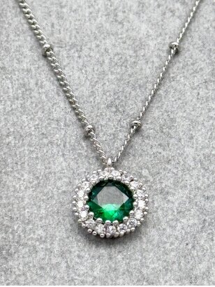 Necklace EMERALD GLOW