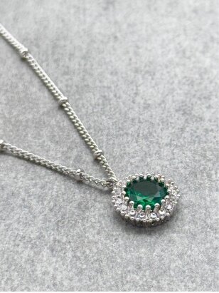 Necklace EMERALD GLOW