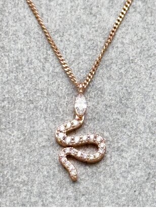 Necklace SPARKLY SNAKE