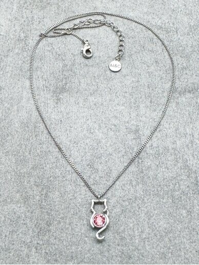 Necklace PINK PURR 2