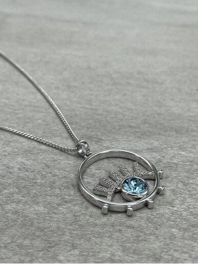 Necklace BLUE GAZE 1