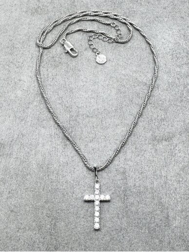 Necklace DIAMOND CROSS 3