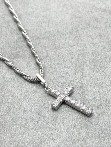 Kaklo papuošalas DIAMOND CROSS