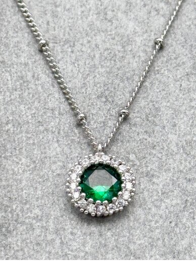 Necklace EMERALD GLOW