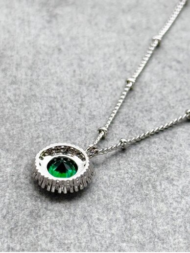 Necklace EMERALD GLOW 2