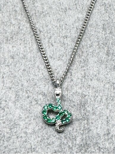 Necklace EMERALD QUEN