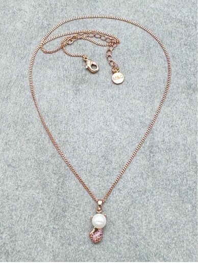 Necklace PEARL KITTY 4