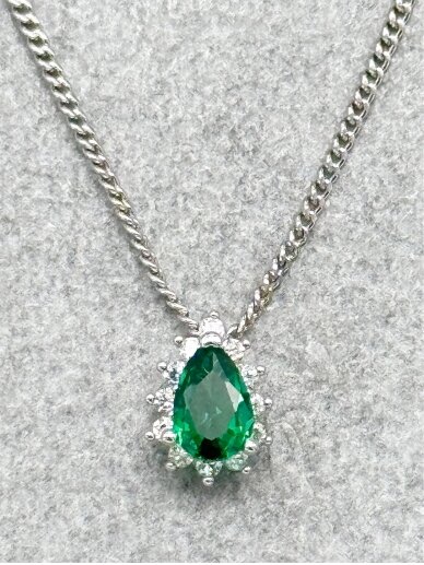 Kaklo papuošalas PRETTY EMERALD