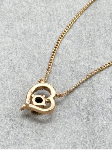 Necklace SAPPHIRE HEART 3