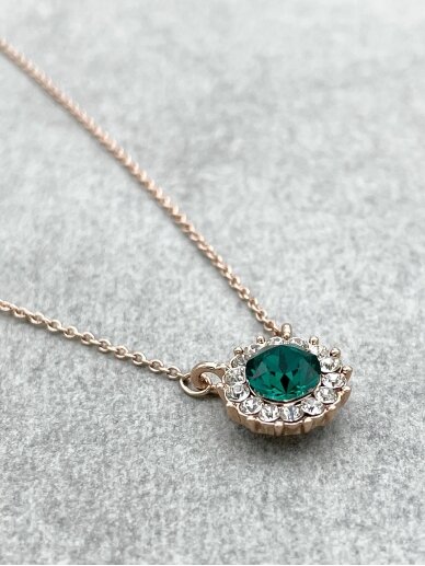 Necklace STUNNING EMERALD 2