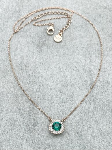 Necklace STUNNING EMERALD 3