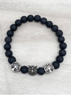 Lava stone bracelet FOREST MAGIC