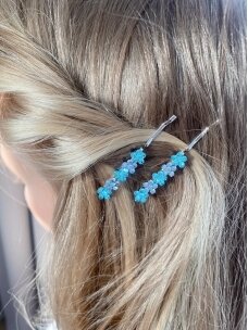 Hair clips SKY BLUE